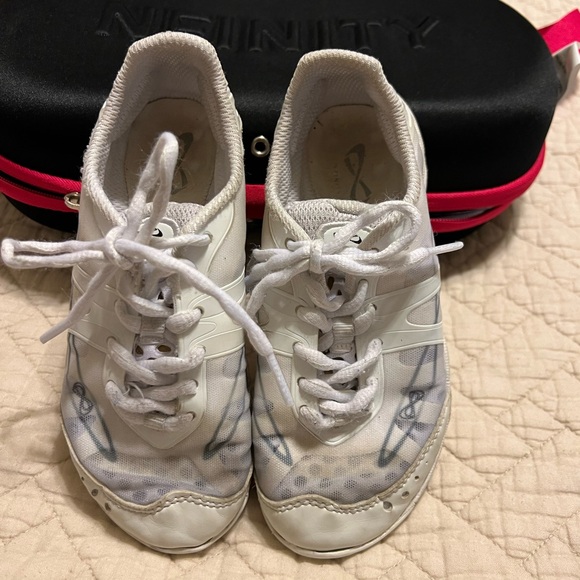 Kids White Sneakers - Picture 1 of 3